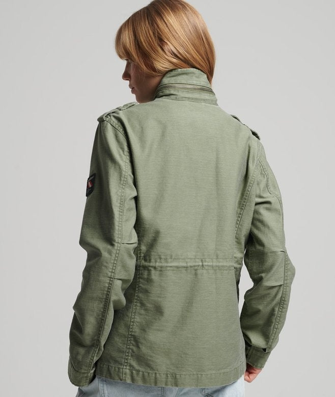 Women’s vintage military style jacket
