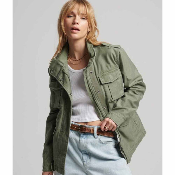 Women’s vintage military style jacket