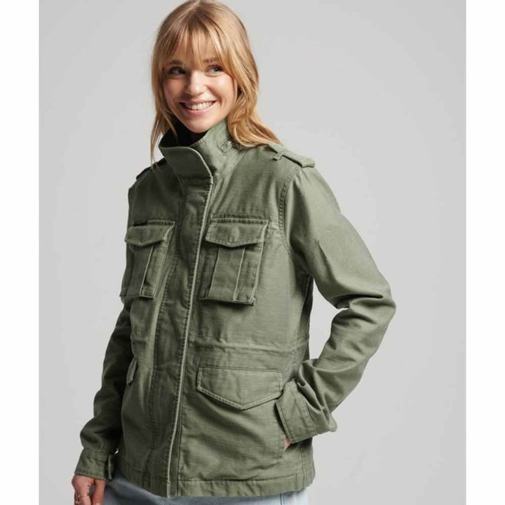 Women’s vintage military style jacket
