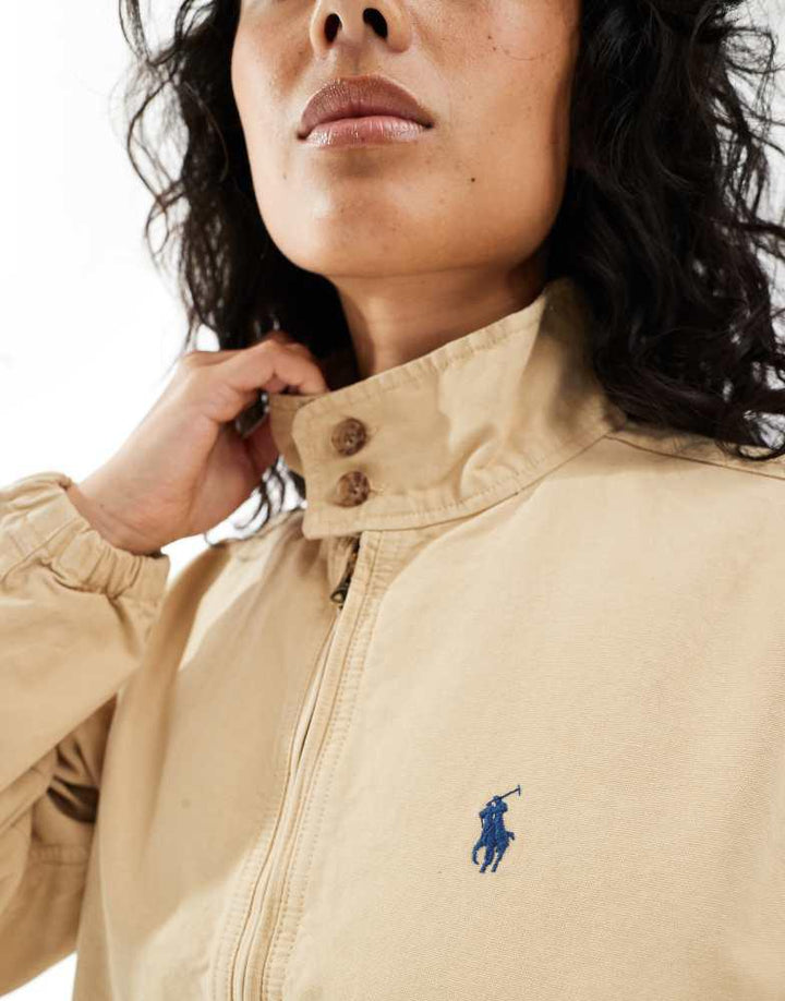 Women’s Polo Ralph Lauren Harrington Jacket in Vintage Khaki