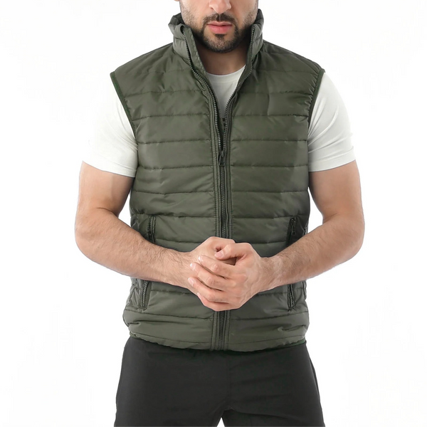 Shop Sleeveless Puffer Sports Jacket | Lightweight Muscle Fit
